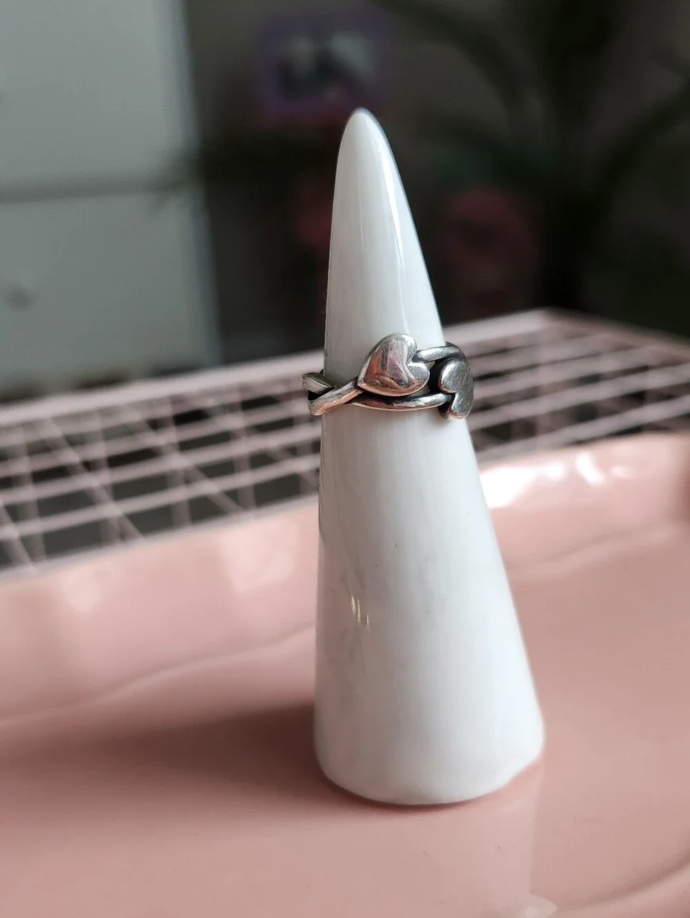 Sz 5 James Avery Hearts Entwined Ring